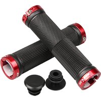 AliExpress NONE HSSEE 1 Pair Rubber Grip for MTB Aluminum Alloy Lock Ring 130cm Mountain Bike Handle Gold Red Bicycle Grip Bike Accessories