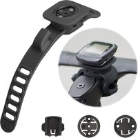 AliExpress alloet Silicone Bicycle Computer Mount Non-slip Bicycle Handlebar Computer Mount Multi-Function Bike Computer Stand for MTB Road Bike