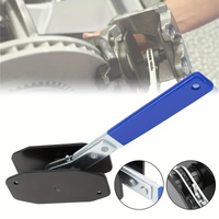 Brake Caliper Pressing Tool, Brake Piston Spreader 360-Degree Ratchet Swing Wrench, Automotive Ratchet Single/Double/Four-Piston Caliper Brake Pad Replacement