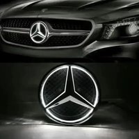 Emblème étoile LED pour calandre avant de voiture Mercedes W205 W212 W213 W204 ML W166 CLA W253 A W176 W177 C W204 E GLK X204 GL