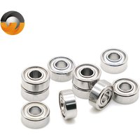 10PCS SMR104ZZ 4X10X4 mm Stainless Steel Bearing ABEC-9
