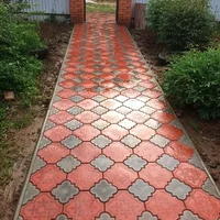 1 Set Upgraded Cement Stepping Stone Molds Concrete Paving Stone Mould for Yard Garden Decoration