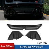 Rear Bumper Lip Diffuser for Tesla Model Y Juniper Premium 2026 Rear Lip Splitter Rear Lower Bumper Protector Guard Accessories