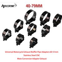 Powerful Clamp 304 Stainless Steel Hose Air Water Pipes Exhaust Fuel Clip Motorcycle Muffler Clamps Durable Sealing Welding Tool
