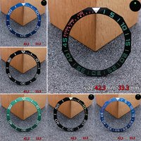42.3mm*33.3mm High QualityTilted Prismatic Ceramic Bezel Insert Case Watch Accessories Parts Ceramic Bezel