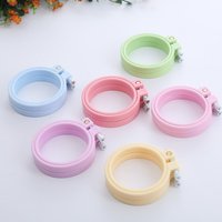 1PC Embroidery Hoops 7cm Round Cross Stitch Rack Plastic Embroidery Hoop Frame Rings for DIY Cross Stitch Sewing Craft Tools
