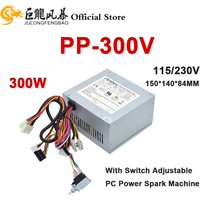 300W Switching Power Supply New For Antec AT PP-300V Power With Switch Adjustable PC Power Spark Machine P8P9 SPI-300G