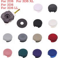 1set Plastic Hard Thumbstick Thumb Stick joystick + Cap +PAD for 2DS 3ds 3ds xl for New 3DS 3DSXL XL LL/ New 2DS XL LL
