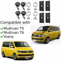 For VW T5 T6 Floor Rail Fixing Kit Rail Load Securing Rail Guard Anchor Base Fastening Screws 7h5883189e 7h5883084c 7e5883189a