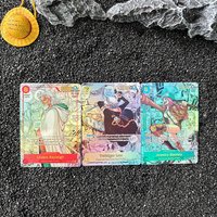 DIY Proxy OPCG Card Single Card Bonney Law Rayleiogh Anime Collectible Card English High Quality Replica Card Flash Card Toy