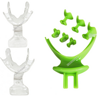 Dental BPS Centric Tray Edentulous Impression Bite Registration Trays Kit Occlusal Articulator Facebow Implant