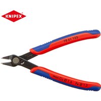 KNIPEX 78 61 125 Electronics Super Knips Comfort Grip Precision Electronic Shearing Plier