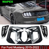 Rear+Side Window Louver Windshield Cover For Ford Mustang GT350 GT500 2015-2022