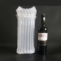 10Pcs Set Wine Bottle Protector Bubble Bags Air Column Buffer Bubble Bag Roll Film Protection Inflatable Packaging Bag