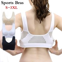 Atmungsaktive frauen Tops Aushöhlen Bhs Gym Fitness Yoga Bh Sportswear Gepolsterte Push-Up Sport Tops Unterwäsche Frauen Bh
