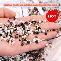 2.5X5mm Imitation Czech PigNose Glass Rice Beads Color-preserving DIY Handmade Beading Material Special-shaped Beads Accessories