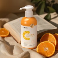 LAIKOU Vitamin C Hand Cream 200g Long-Lasting Moisturizing Smooth Non-Greasy Nourishing Hand Lotion