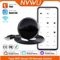 Tuya Smart IR Remote Control WiFi APP Remote Control S18 NVWU Work with Google Assistant Yandex SmartLife Alexa