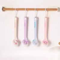 Hello Kitty Cute Cartoon Long Handle Pot Brush Kitchen Dishwashing Cleaning Brush Children Festival Kawaii Gift Women Products