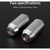 HIFI distribution ring aluminum alloy rhodium plated splitter speaker cable splitter Y-shaped splitter