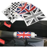 Universal Car Handbrake Sticker Gearshift Decorative For Mini Cooper One JCW S Clubman Countryman Car Styling Auto Accessories