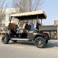 2026 Hot Style Customization 2/4/6 Seats 4 Wheel 48/60/72V Battery Operated Golf Car Electric Golf Carts Electric Golf Trolley