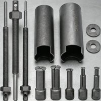 Motorcycle Bearing Pulling Extractor Tool Kit, Bike Bearing Disassembly Tool, Bearing Puller Remove Set, Outdoor Repair Accessor