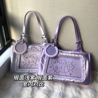 Japanese Two-dimensional Comic Exhibition Women's Ltabag Baby Bag Original Corduroy Satin Lace Ribbon Daily Shoulder Bag Female