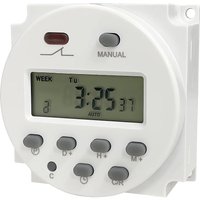 AliExpress 7-Day Cycle Programmable Timer Switch Relay 16A 250Vac/12V-24V Dc Wide Voltage Street Light Billboard Power Timer