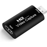 HDMI-compatible 4K 1080p To USB 2.0 Video Capture Card Game Grabber Recorder for PS4 DVD Camera Recording PC Live Streaming