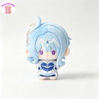 Anime Odette Genshin Impact Cartoon-Druck Nunu Körperpuppe Plüschtier Stofftier Plüsch-Anhänger Geschenk 10cm