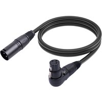 Right-Angle XLR Female To Straight XLR Male 3-Pin Mic Connector 0.3/1/1.8M Audio Cable for Speaker Recording Studio Mic Mixer