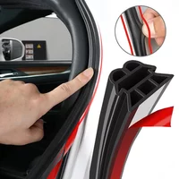 5M 3-Layer Car Door Seal Strips - Rubber Weatherstrip for Noise Reduction & Thermal Insulation