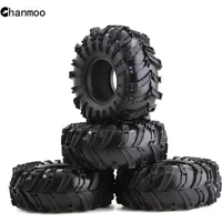Chanmoo 2.2in Super Large Rubber Tires 140mm Wheel Tyre for 1/10 RC Buggy Crawler Car Traxxas TRX4 Axial SCX10 90046 Capra RBX10