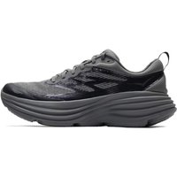 POIZON HOKA ONE ONE Bondi 8 Fabric Support Running Shoes Unisex Gray 1178715-GVLM