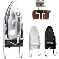 Ironing Board Holder Hanger Door Cupboard Wall Mount Storage Rack Black White Laundry Supplies Ironing Boards