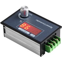 DC6-60V PWM Motor Speed Controller With Encoder Knob Control Adjustable Frequency For Industrial Motor Regulation