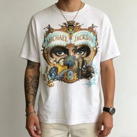 MJ Tribute Y2k Fashion Streetwear Pure Cotton Loose Tee Men Women Adults Children Boy Gril Kids Parent Child Cotton T shirt