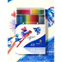 48/72/120/150/180 Oil Watercolor Pencils Soft Core Lapices De Cor Artist Drawing Adult Coloring School Stationery