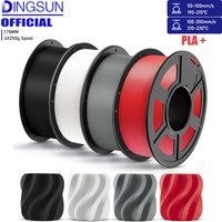 PLA+ 3D Printer Filament Bundle, PLA Plus 1.75mm Dimensional Accuracy +/- 0.02mm, Fit Most FDM 3D Printers 250g/500g/1000g