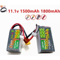 11.1V Lipo Battery 1500mAh 1800mAh 3S Battery With Deans T JST XT30 XT60 Plug Upgrade Power 40C~60C For RC FPV Airplane Drone