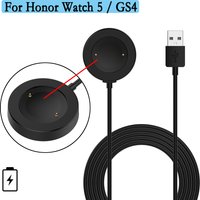 100cm Charger Wire Charging For Honor Watch 5 / GS4 USB Cable Smartwatch Charge Charging Dock For Huawei Honor Watch 5
