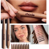 Rhode Skin Peptide Lip Shape Pen Lip Liner Long Lasting Lip Tint Pencil Pen Makeup Lipstick Powder Blusher Rouge Makeup Lipliner