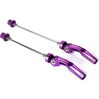 AliExpress NONE Colorful Aluminum Alloy Bicycle Quick Release Lever CNC-Processed Axle High-Strength Mountain Bike Hub Quick-Release System