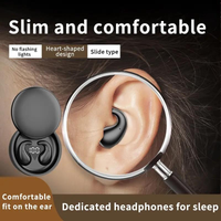 NEW mini wireless bluetooth headset small earbuds sleep work sports invisible headphones HD HIFI bass sound quality earphones