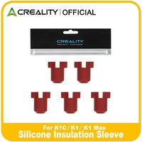 Creality K1C Silicone Sock Ender 3 V3 Silicone Cover Hotend Heat Insulation Case Cover for Ender3 V3 Plus/Ender3 V3 KE/K1C/K1 Ma