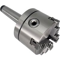 Morse Taper Lathe Chuck 100mm With MT2-100 Chuck Flange Fix Type Chuck Adapter Include Lathe Chuck