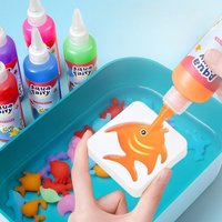 Bricolage fée magique eau elfe océan moule pour enfants 3D Kits faits à la main Aqua fée Gel jouet ensemble artisanat jouets éducatifs cadeaux de noël