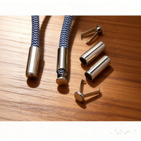 Heavy Duty Adjustable Metal Cord Locks Secure Fastening Clips for Shoelaces Bags Hoodies DIY Crafts Cable Organization