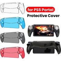 Transparent Full Protection Protector Cover Shockproof PC Anti-Drop Anti-Scratch Washable for Portal for Playstation Portal